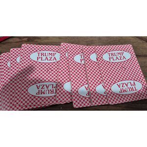 Trump Plaza Casino Playing Cards Gemaco Branded Orig Box 2 JOKERS Collectible